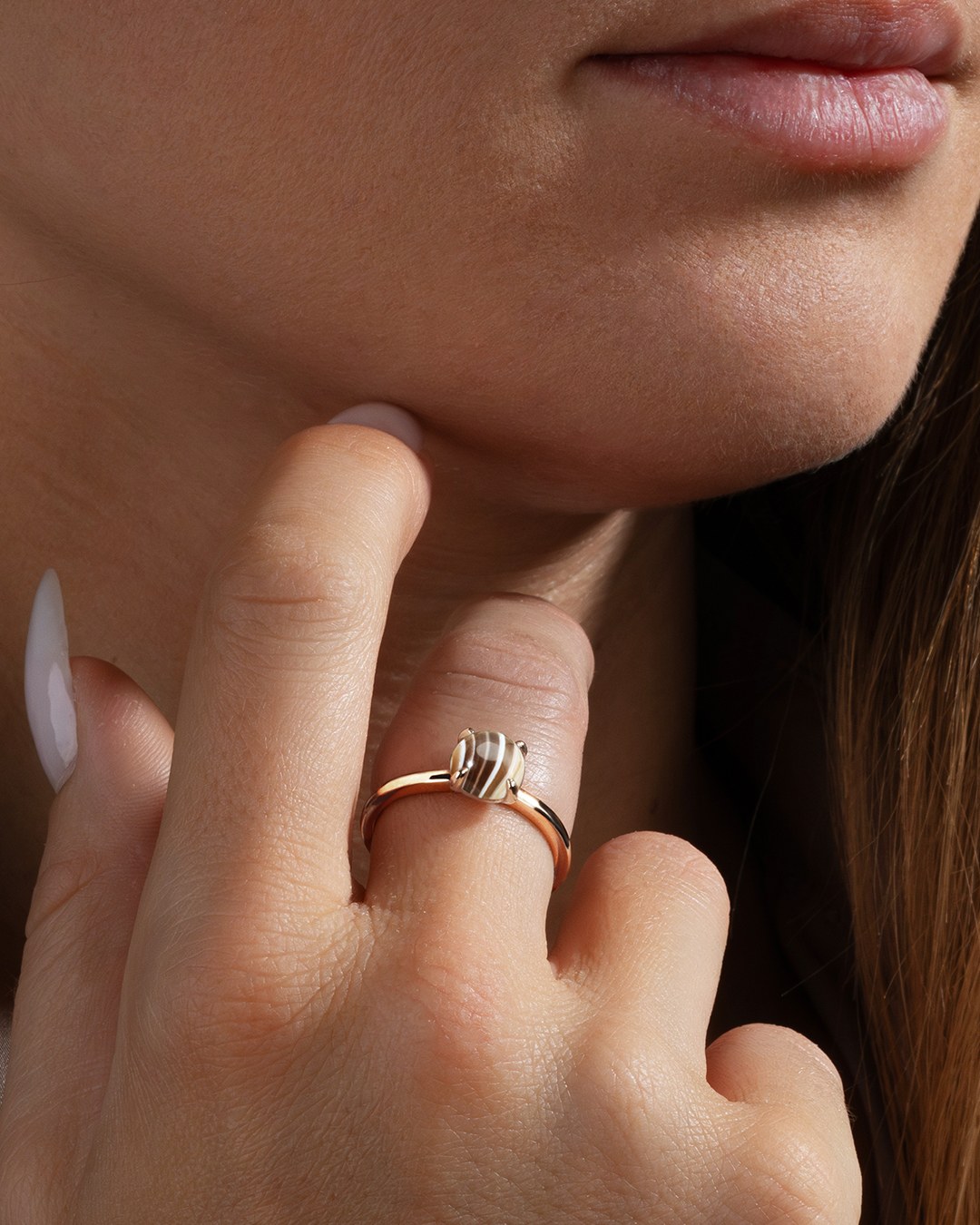 Ring Botswana Achat Avellia