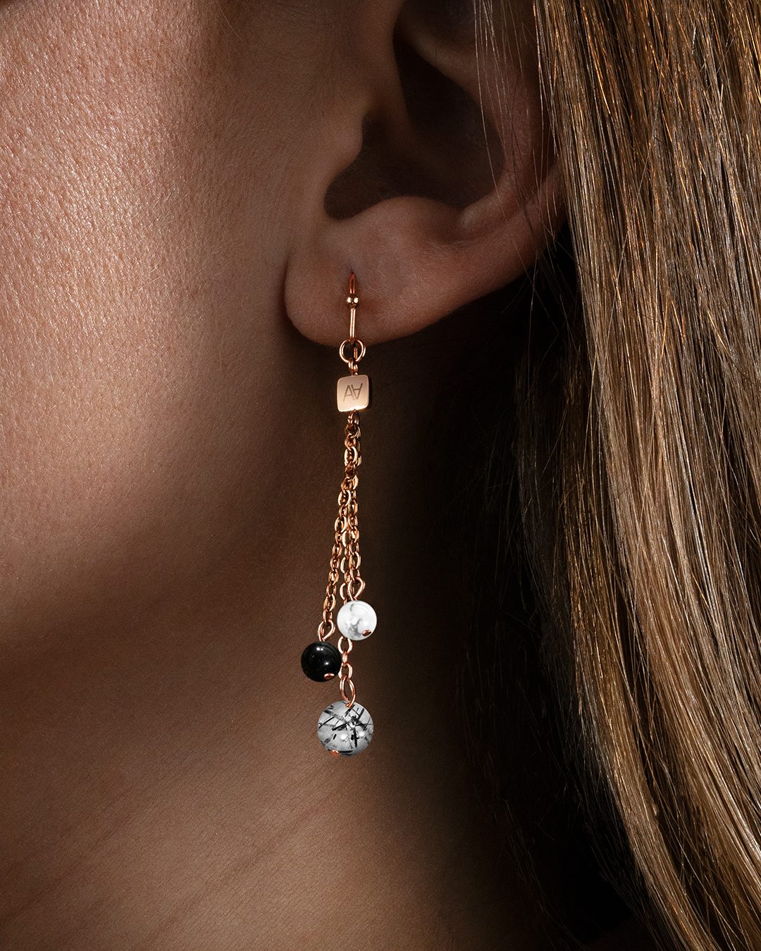 Ohrringe Steinheilkunde Wohlbefinden