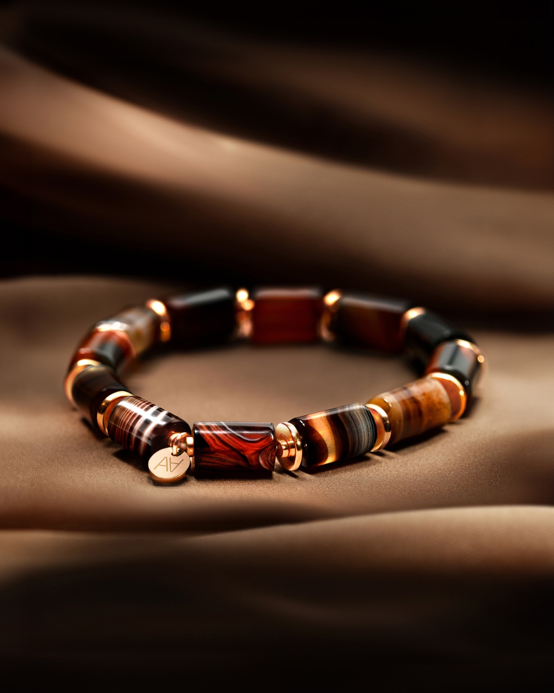 Armband Schwarzer Achat Volturia