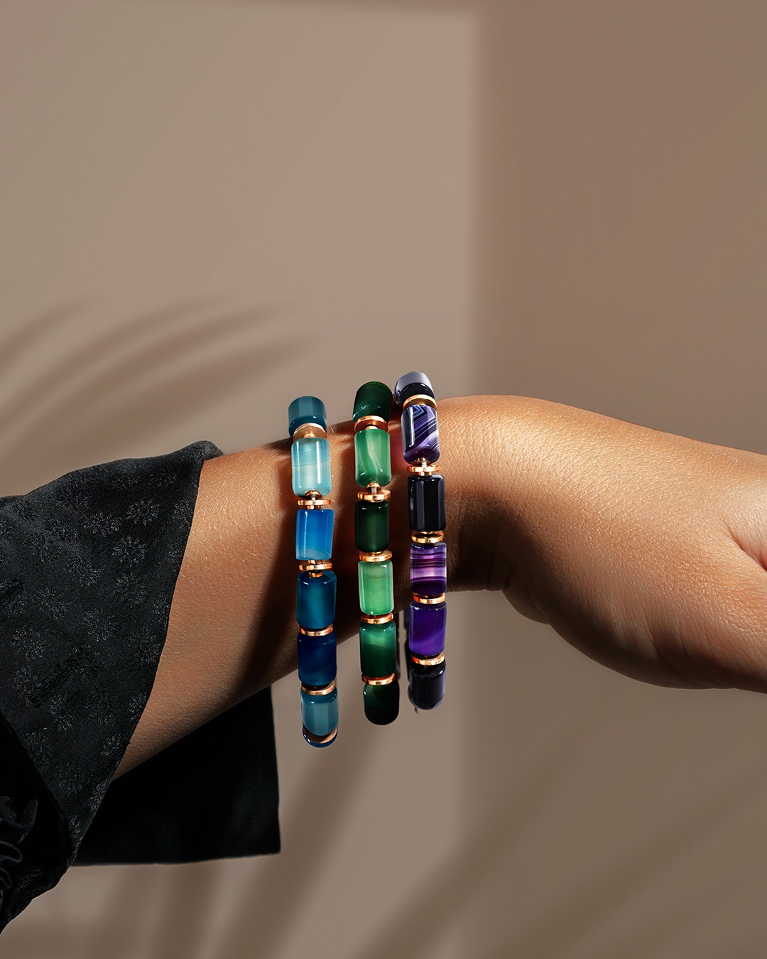 Armband Violetter Achat Callia