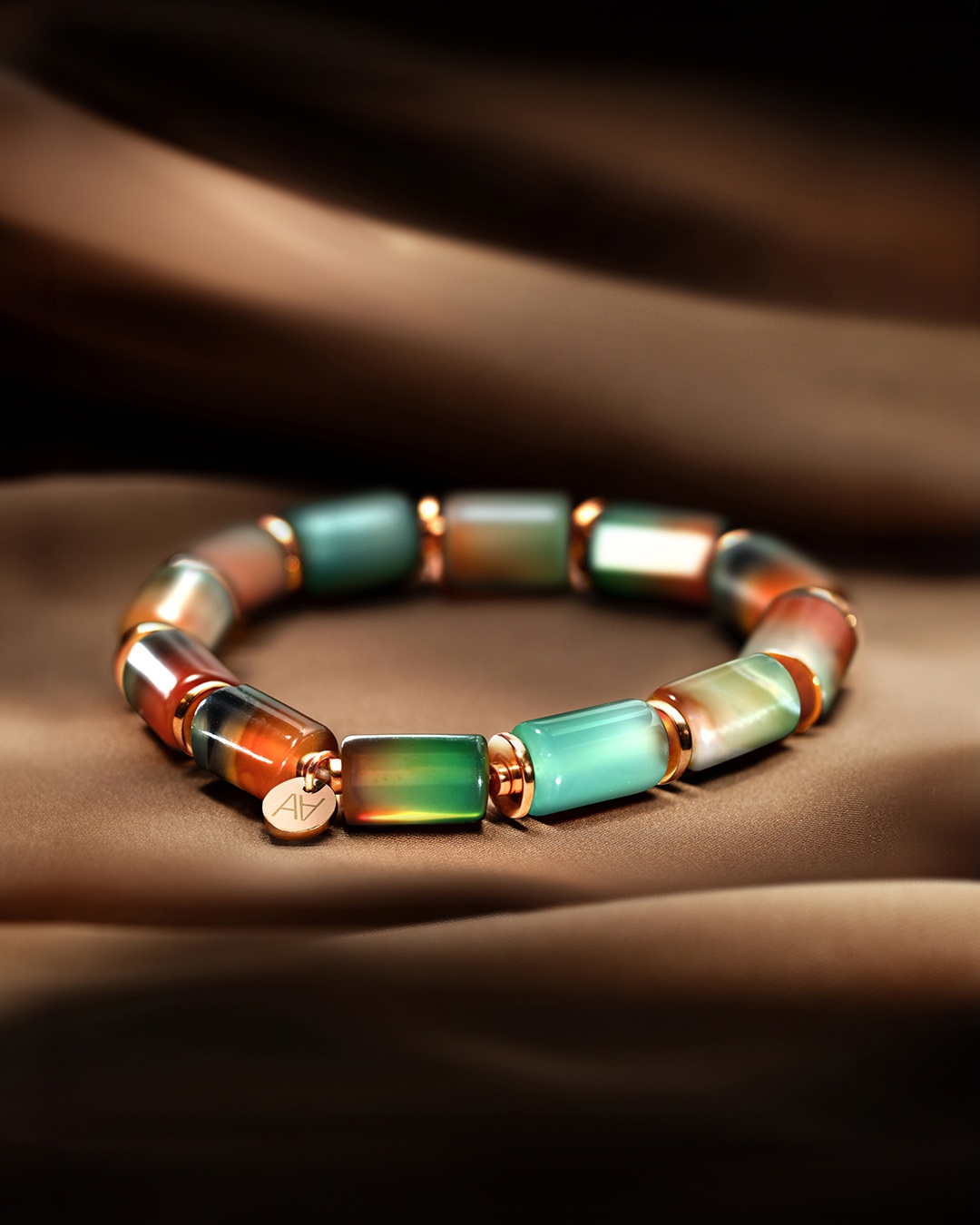 Packshot Armband Pfauenachat Procida