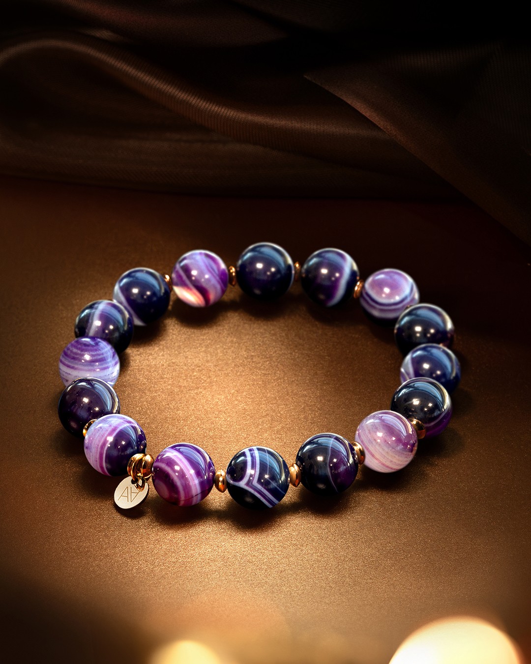 Armband violetten Achat Callizzora