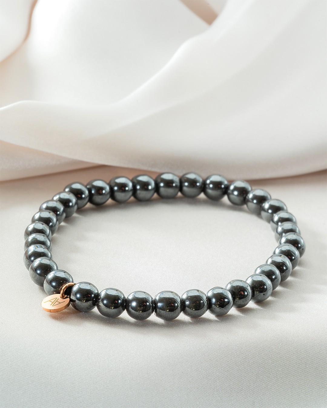 Armband Natursteine Hämatit Armband 6 mm