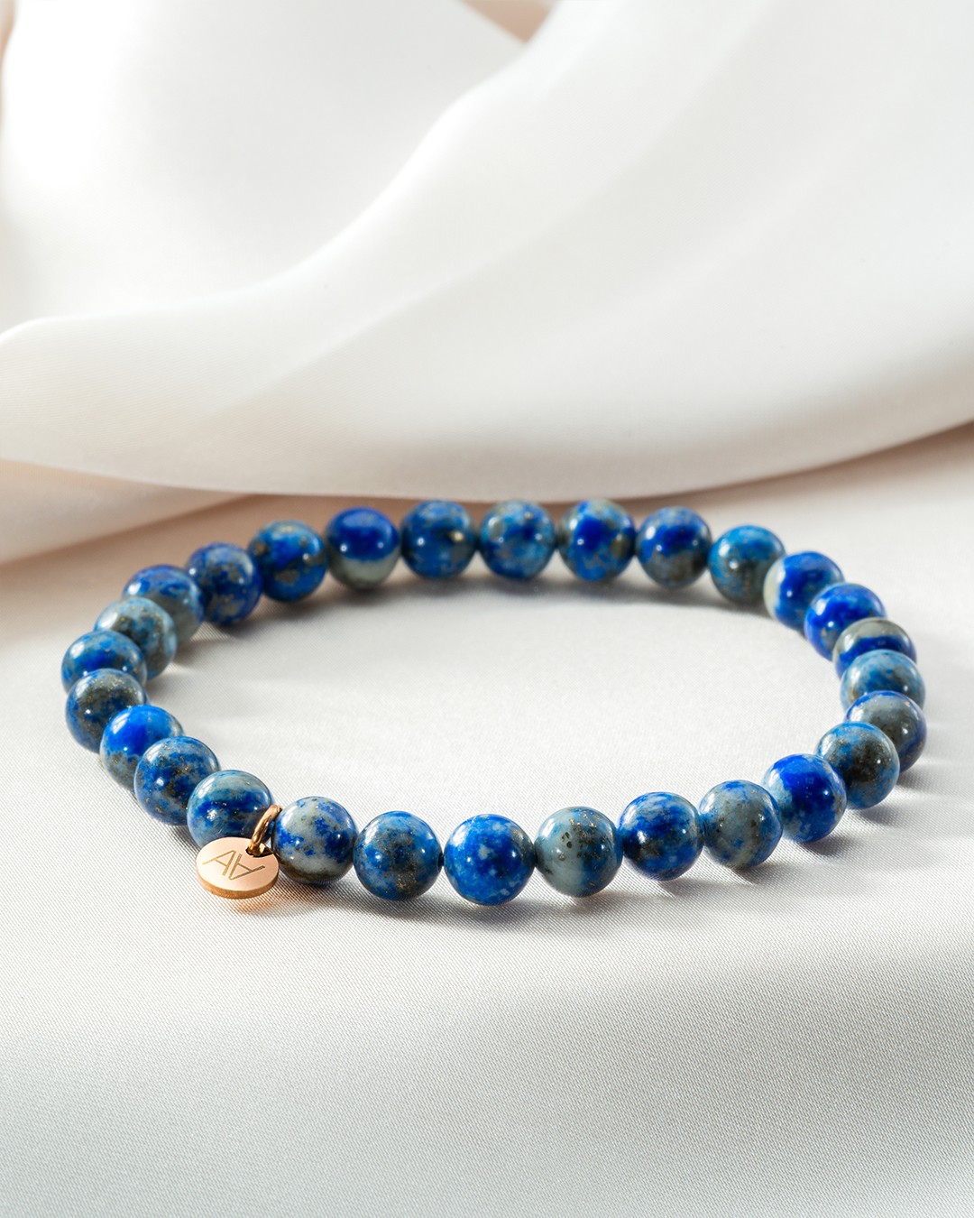 Armband Natursteine Bracelet lapis lazuli 6mm