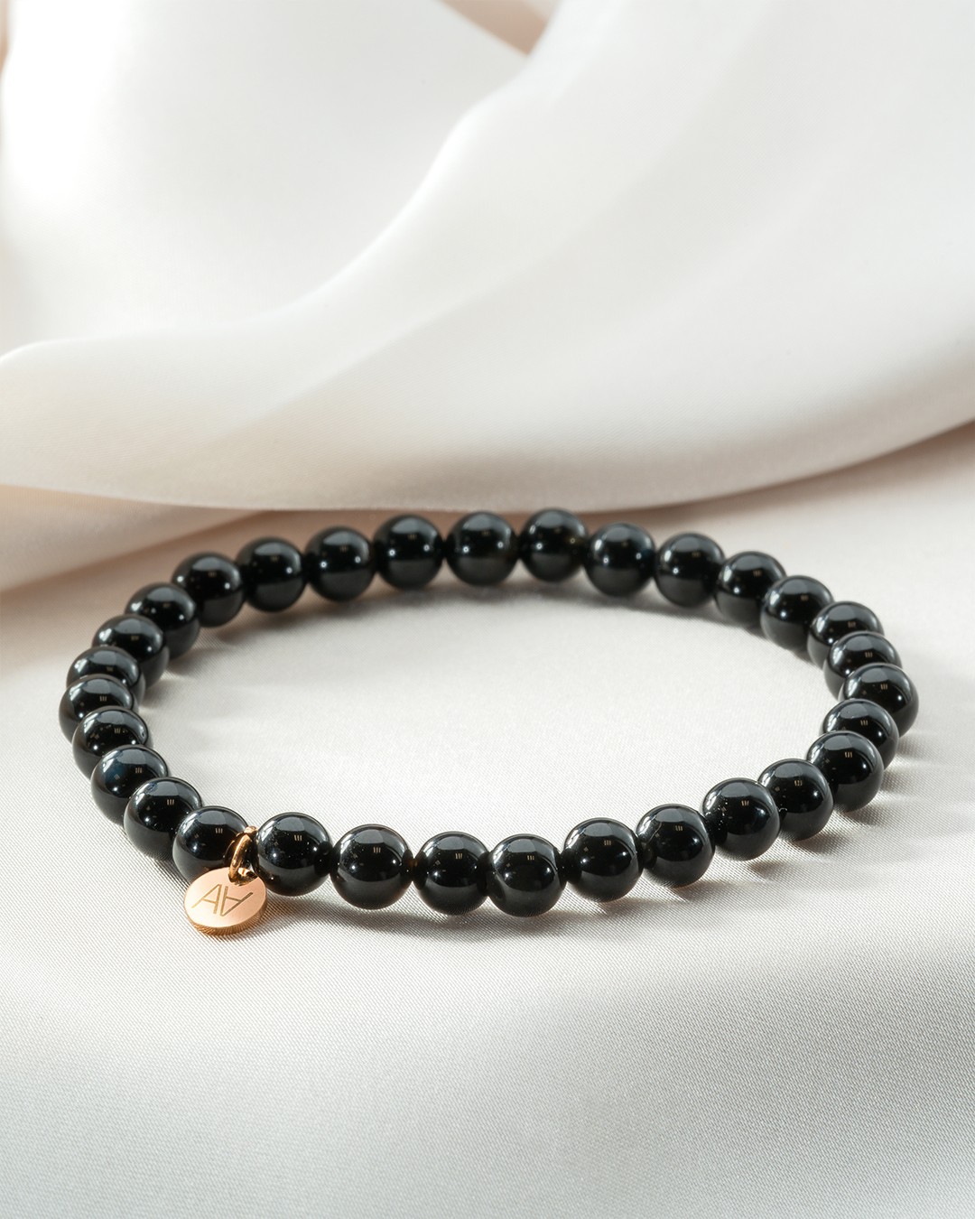 Armband Natursteine Onyx Armband 6 mm