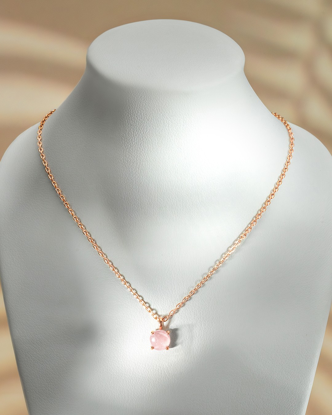 Anhänger Rosenquarz Commissio