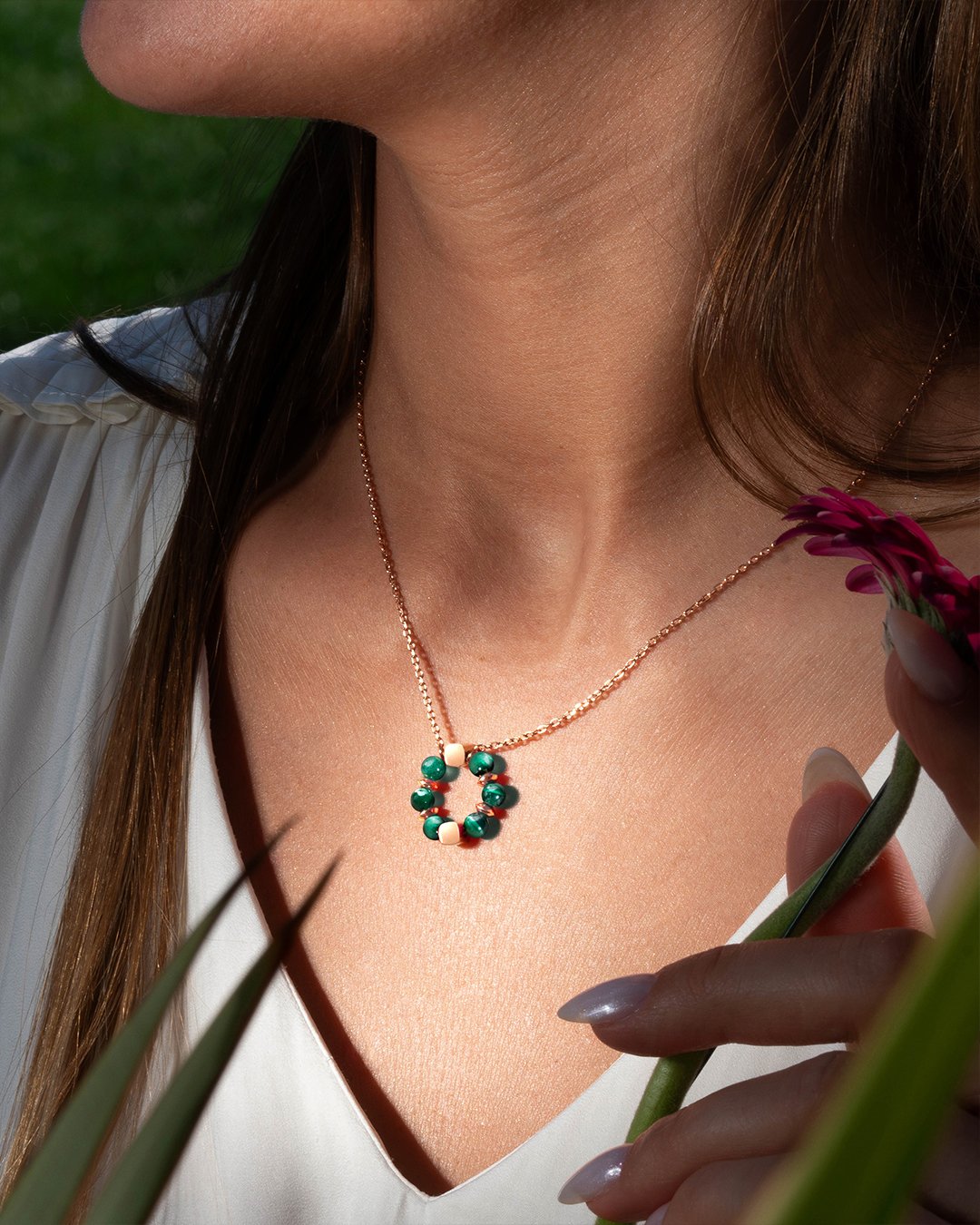 Anhänger Malachit Umbrinia