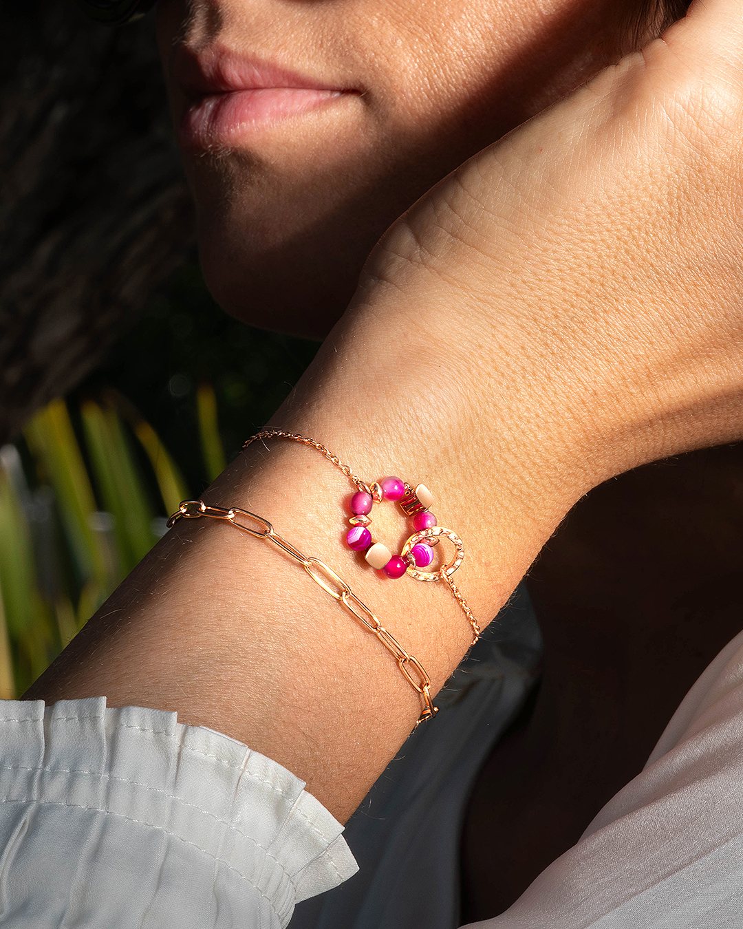 Armband Rosenachat Rosela