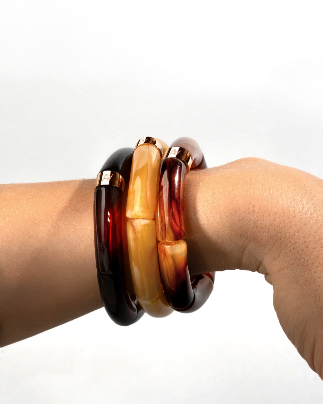 Armband Herbstlichter Roter Bernstein Sepino