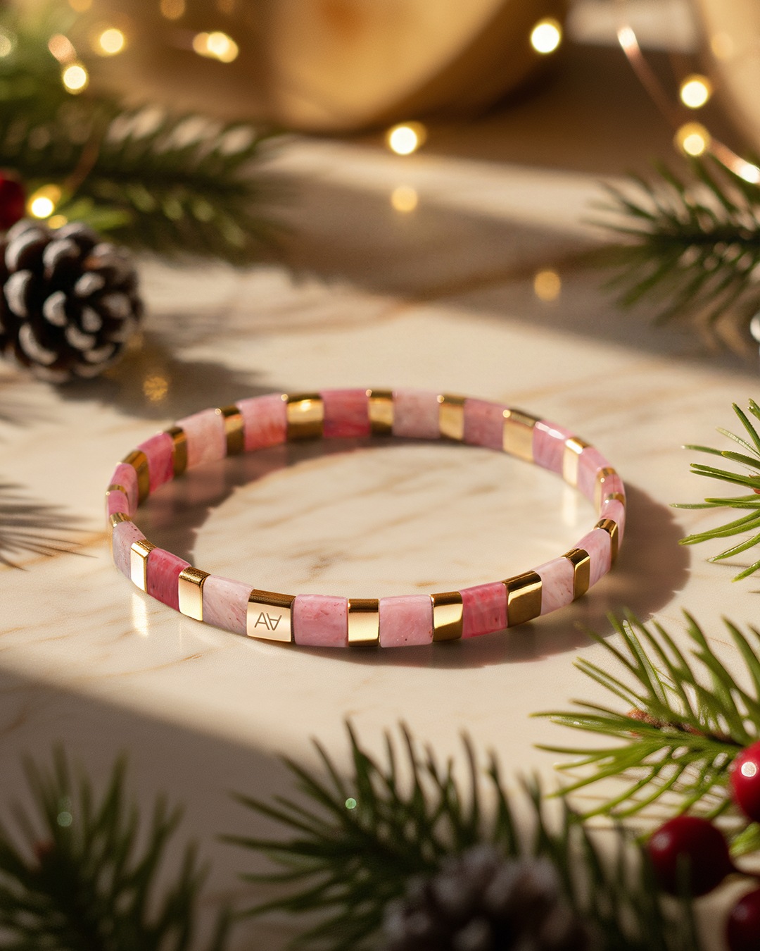 Armband Rhodonit Enna