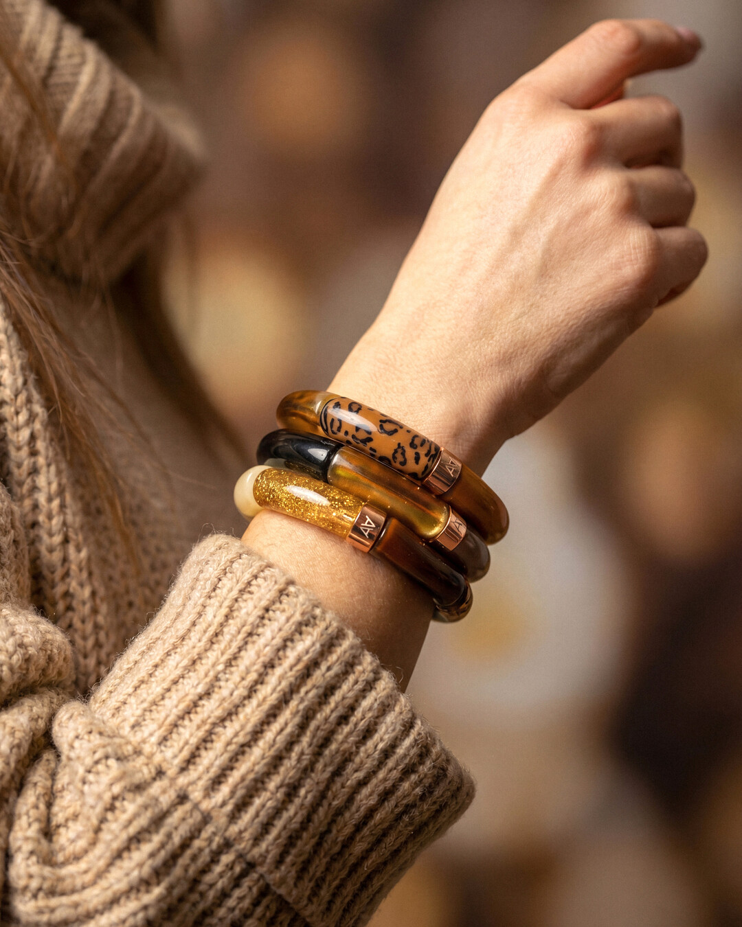 Armband Erde Glanz Sparpack: 2+1 gratis