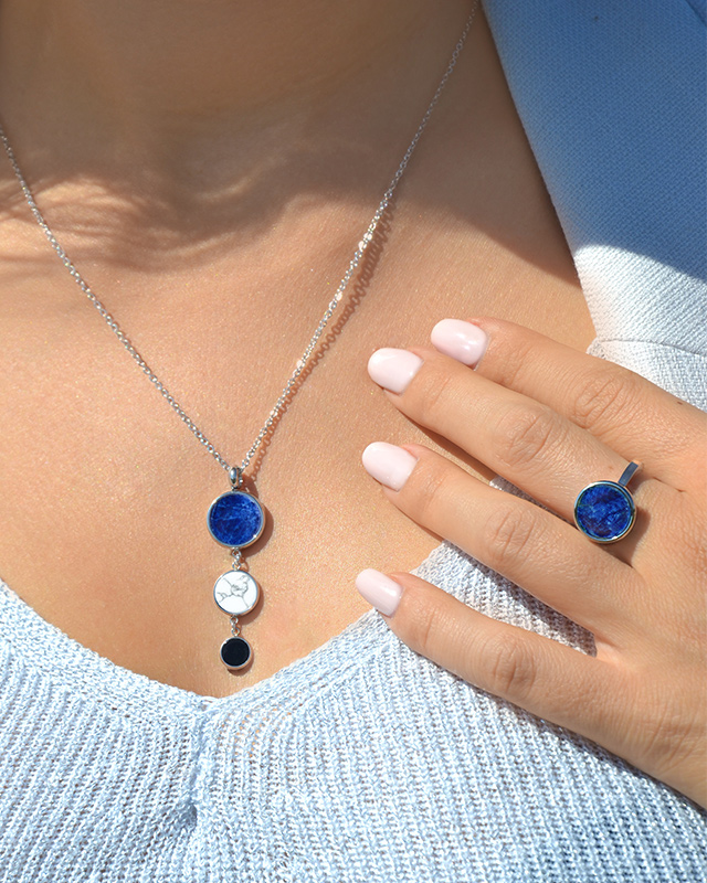 Lifestyle Anhänger  Edelstahl Amaronio