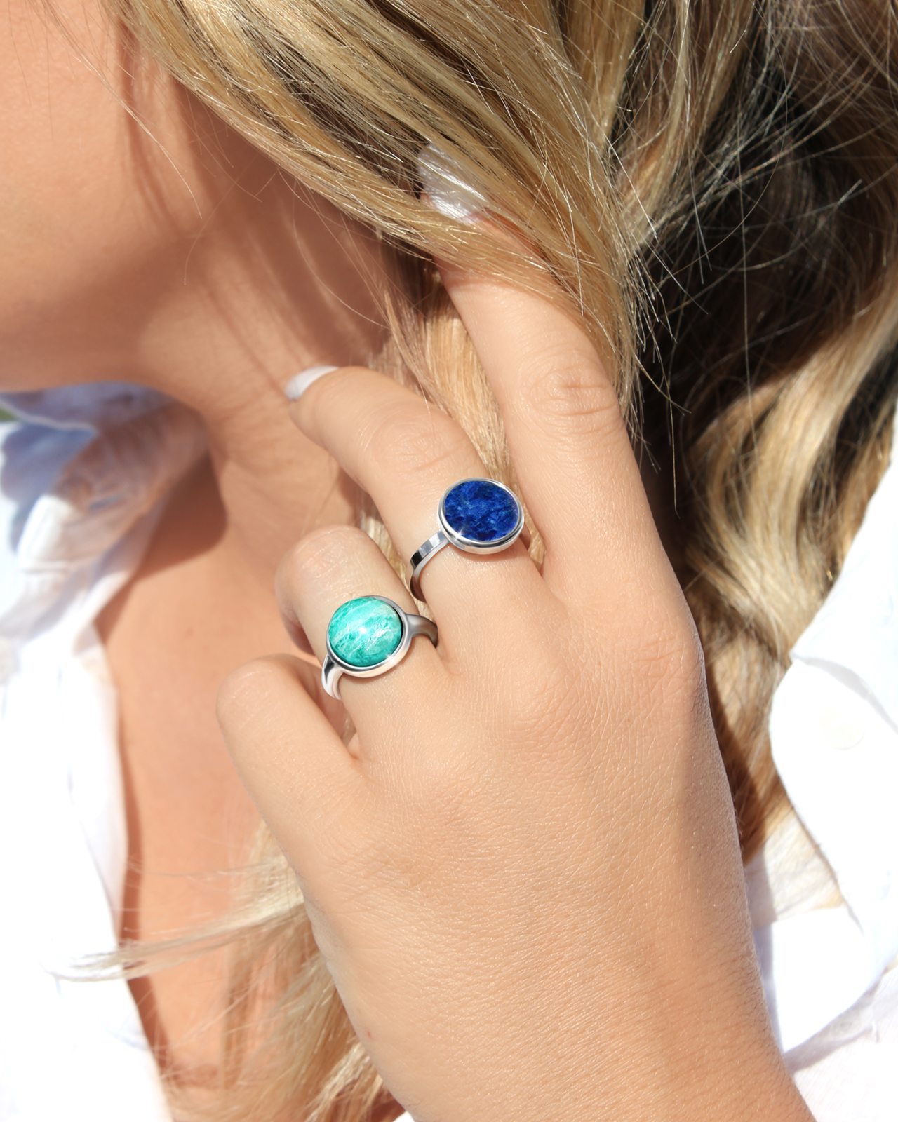 Lifestyle Ring  Amazonit Picarella