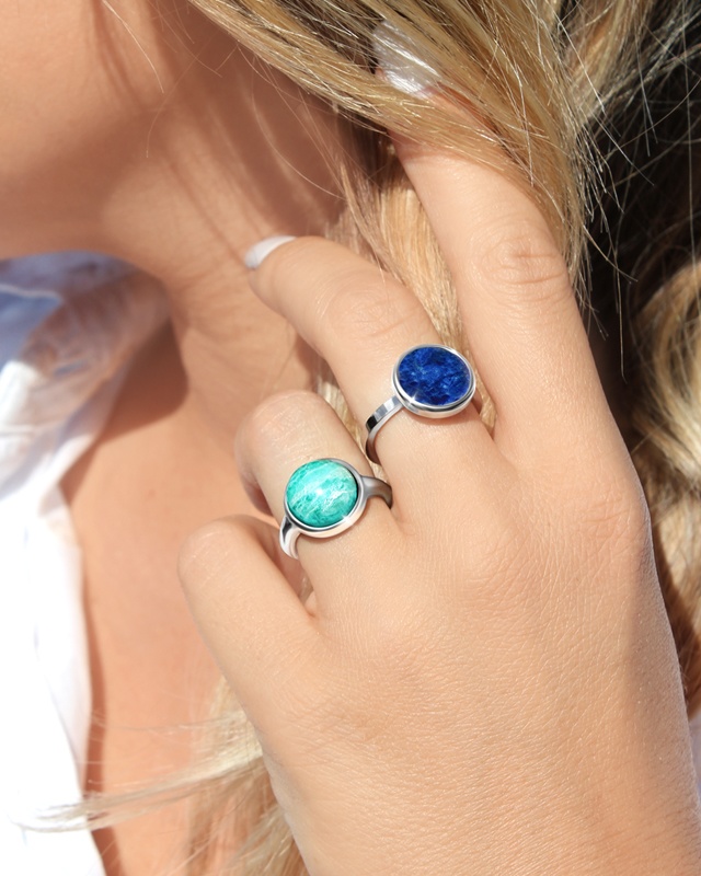 Lifestyle Ring  Amazonit Picarella