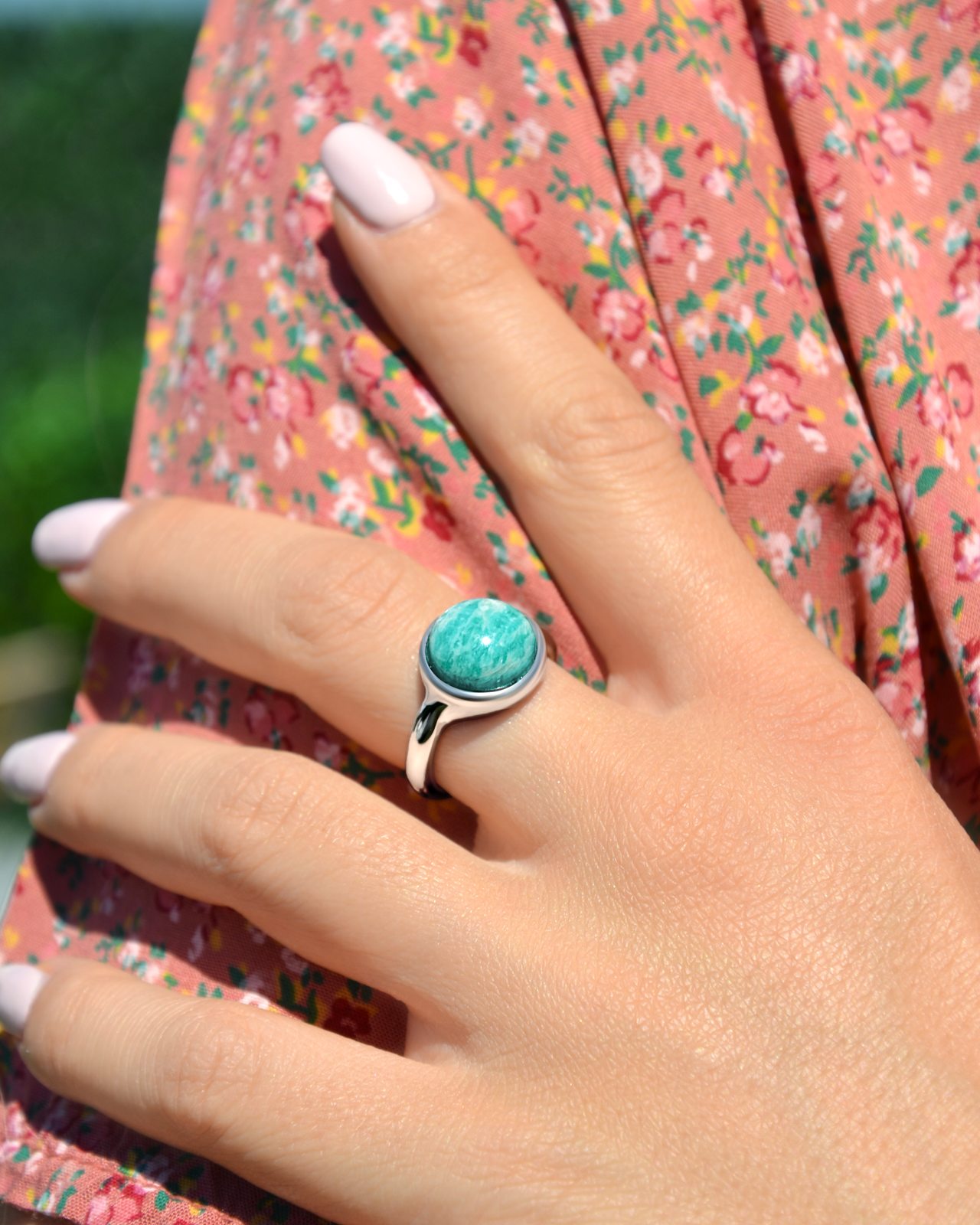 Lifestyle Ring  Amazonit Picarella