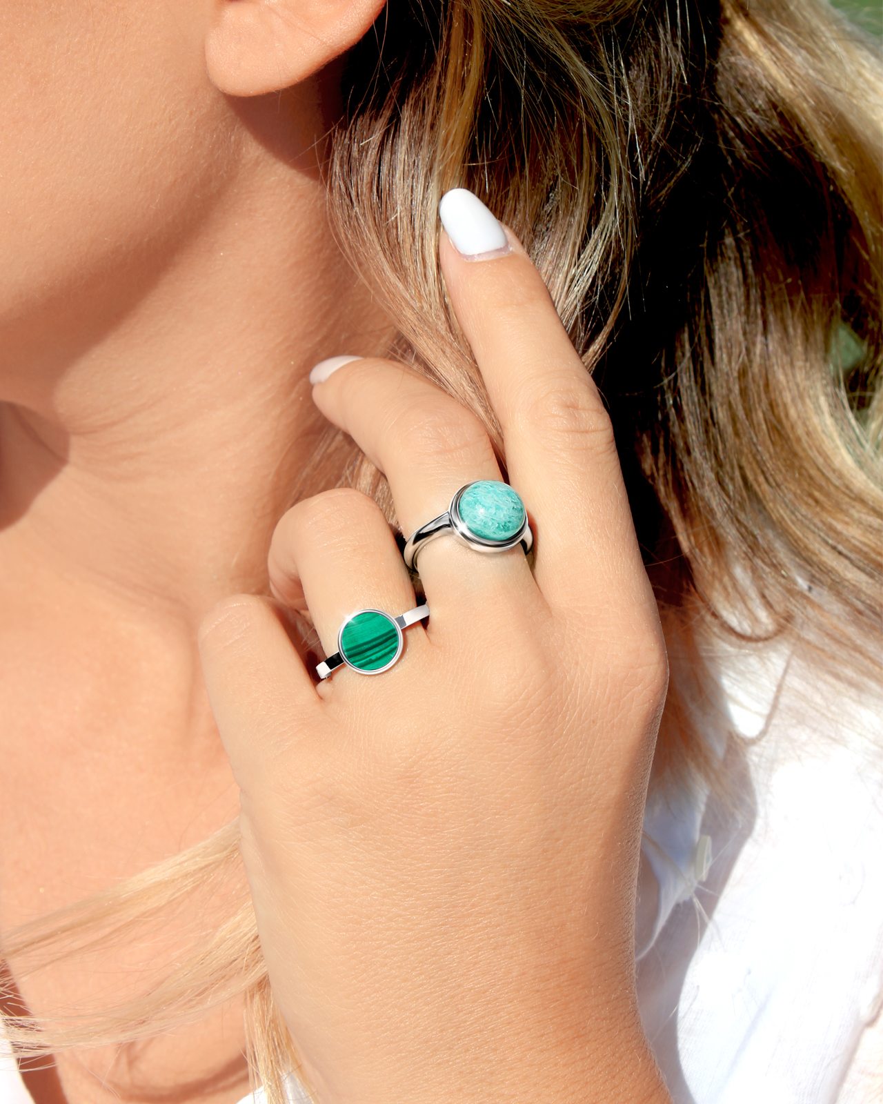 Lifestyle Ring  Amazonit Picarella