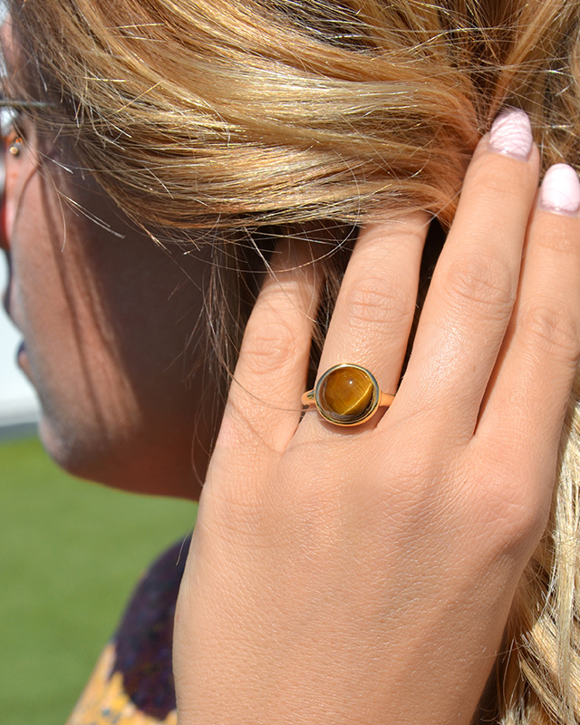 Ring  Auge des Tigers Lapia