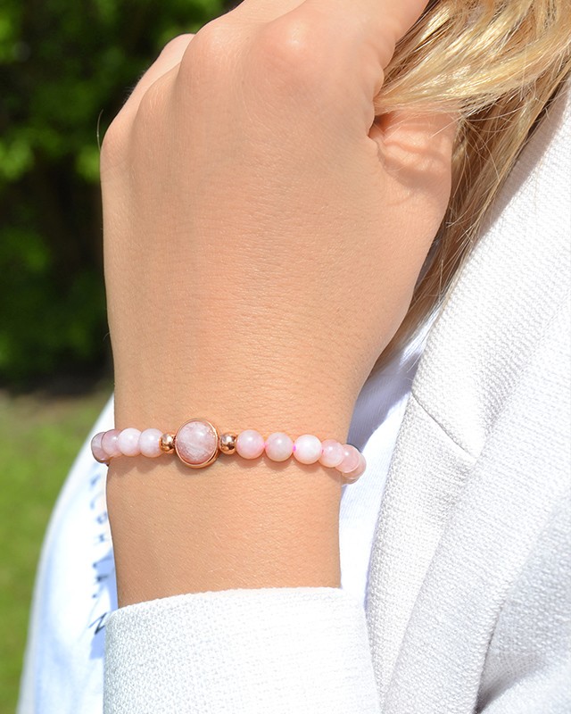 Armband Rosenquarz Airali