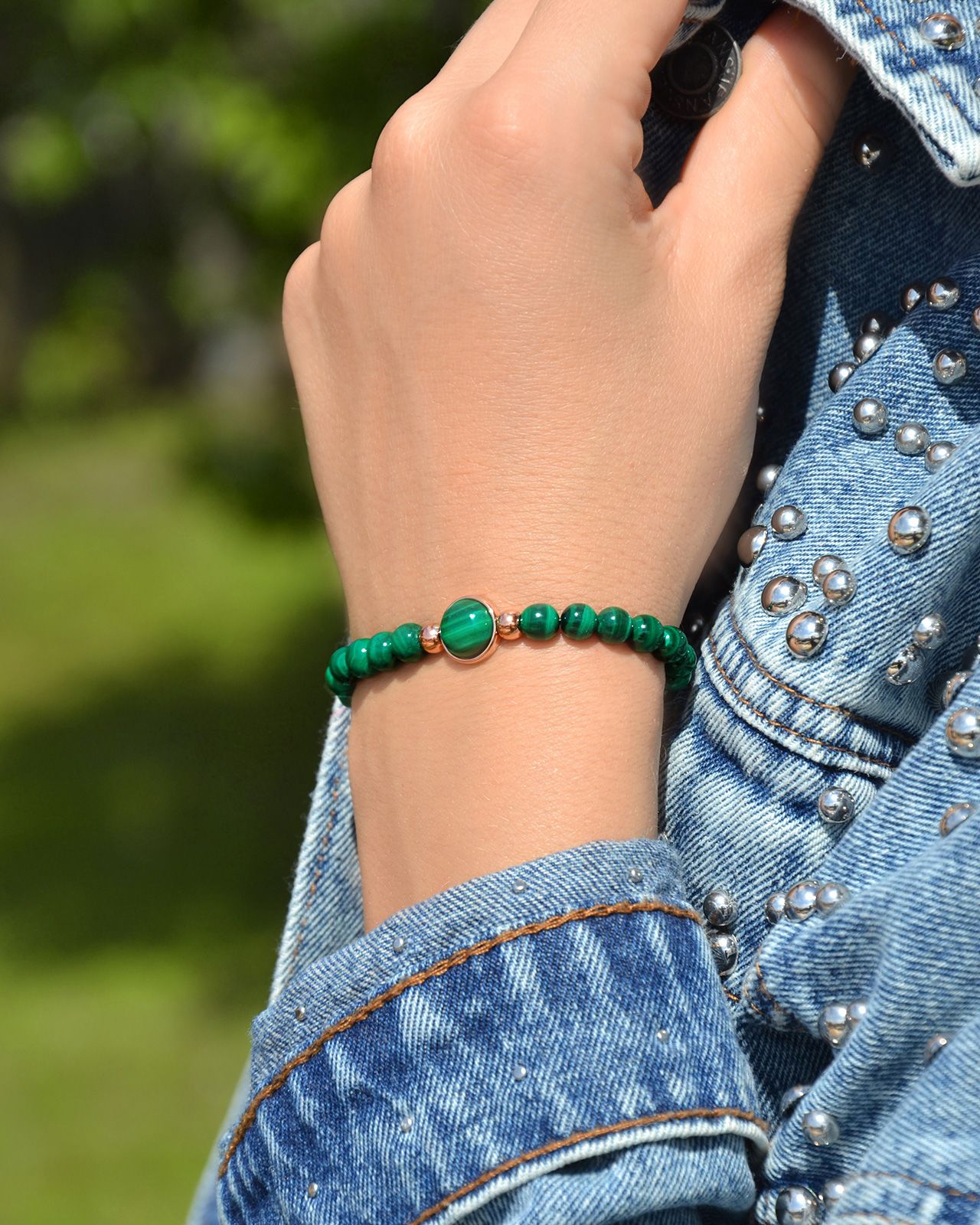 Lifestyle Armband Malachit Torassi