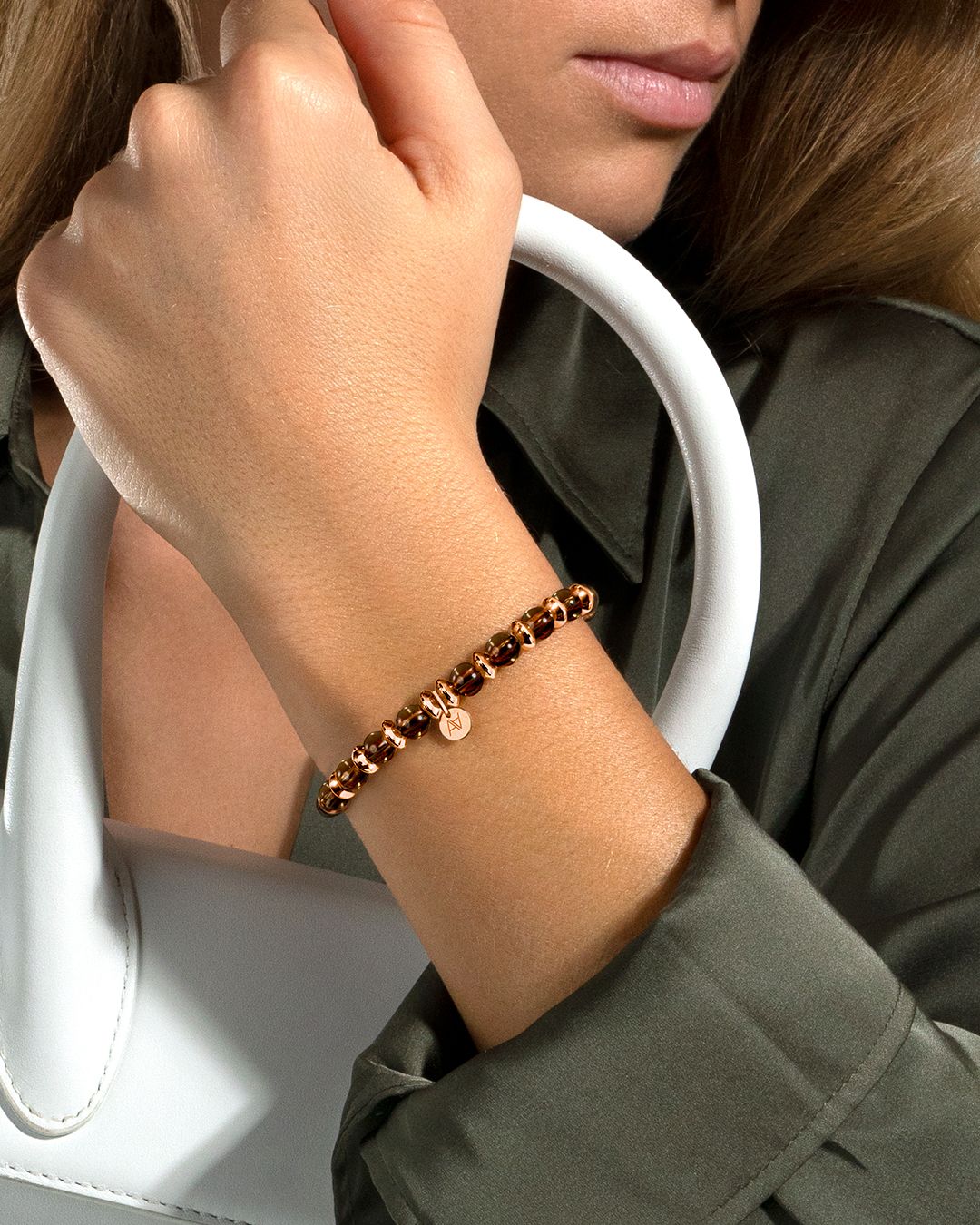 Armband Rauchquarz Catano