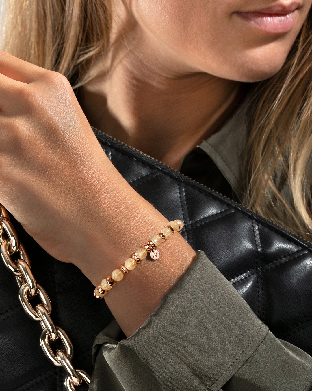 Lifestyle Armband Citrinstein Florencia