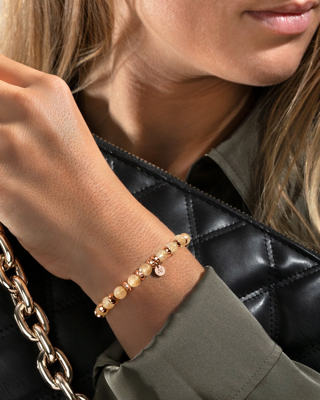 Lifestyle Armband Citrinstein Florencia