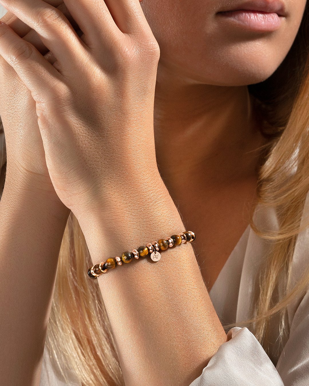 Armband Tigerauge Messino