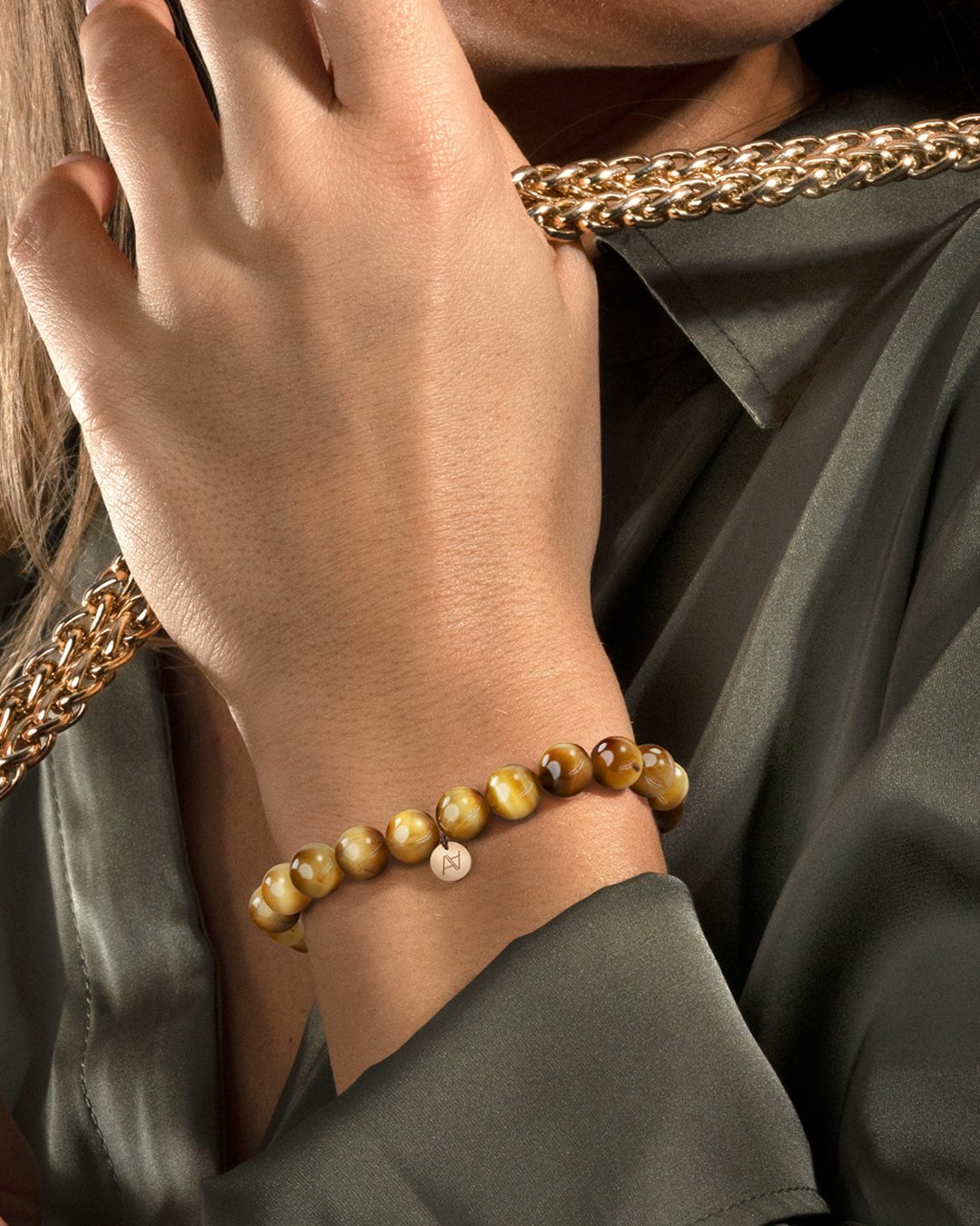 Armband Natursteine Sicilia