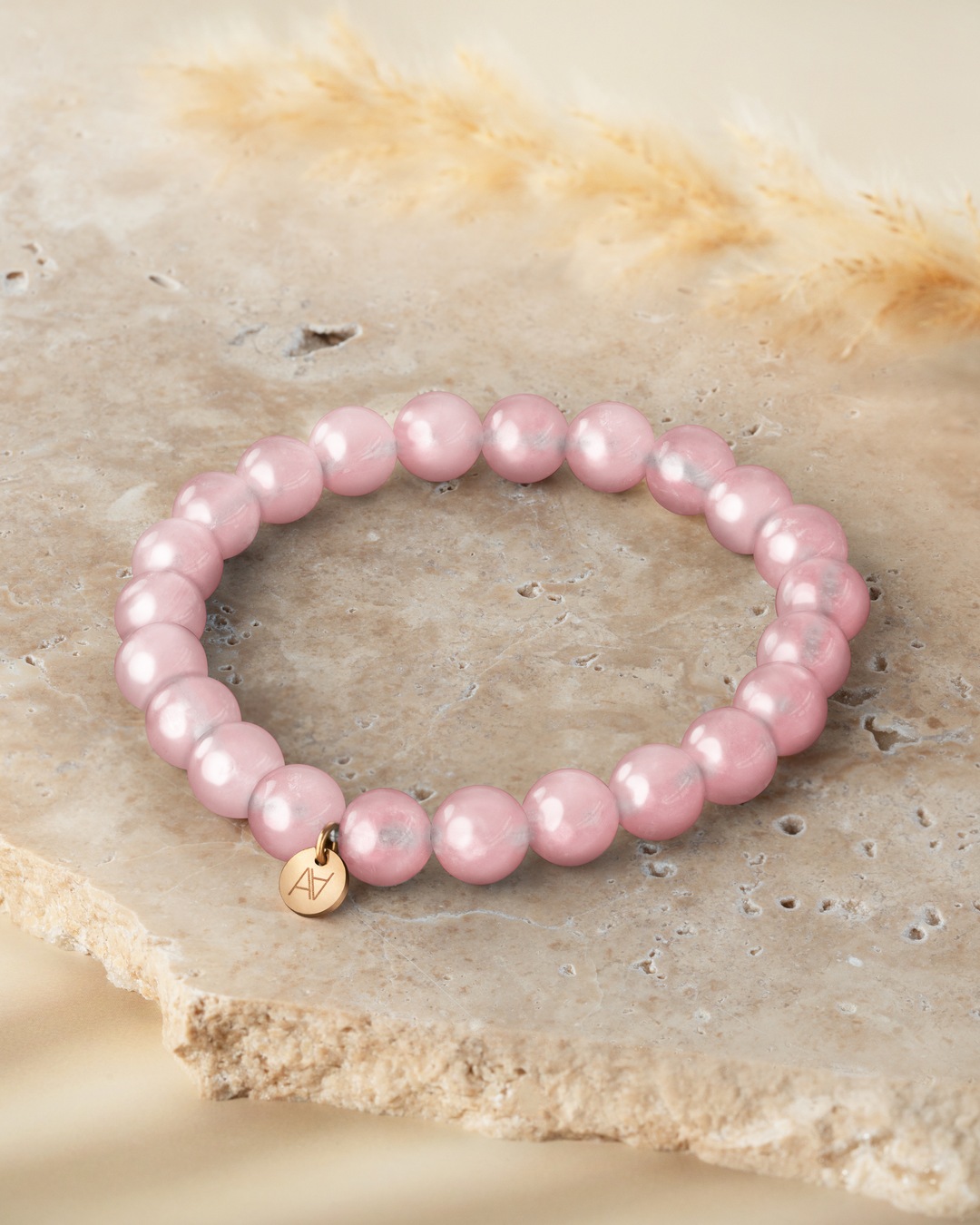 Packshot Armband Rosenquarz Comissa
