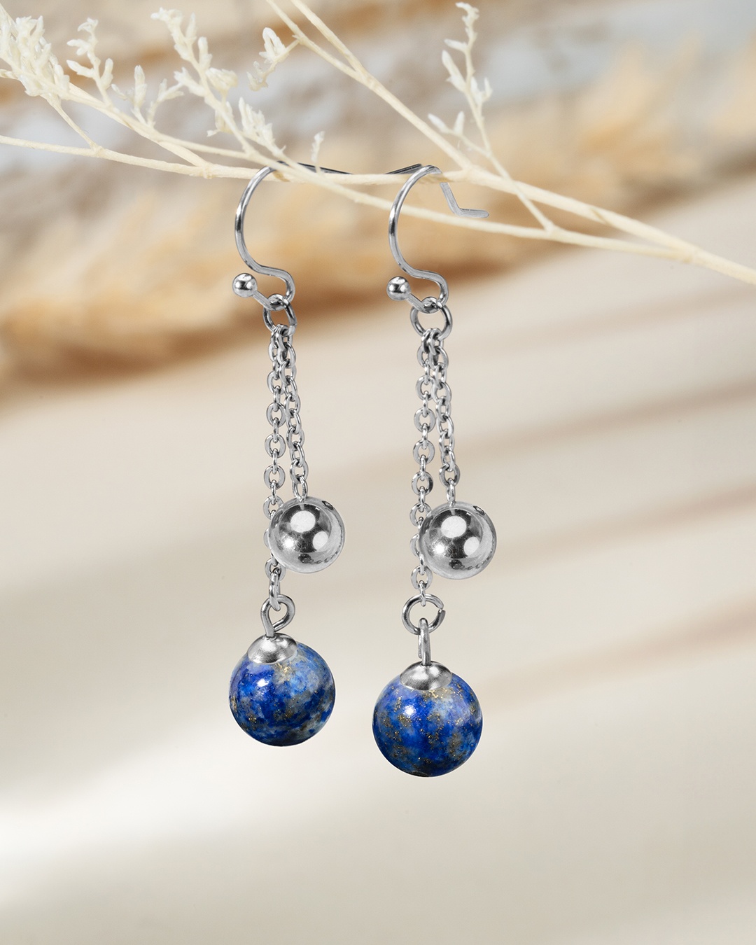 Packshot Ohrringe Lapislazuli Gimelli