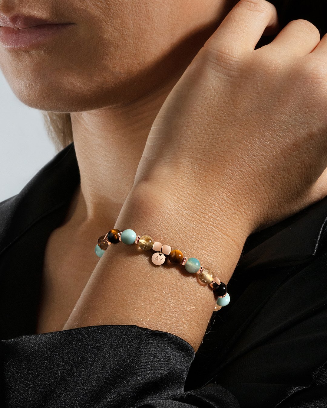 Armband Steinheilkunde Selbstvertrauen und innere Ruhe