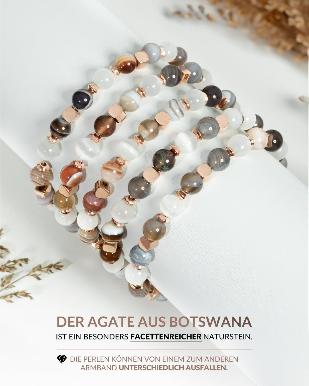 Information -  Armband Steinheilkunde Innere Ruhe