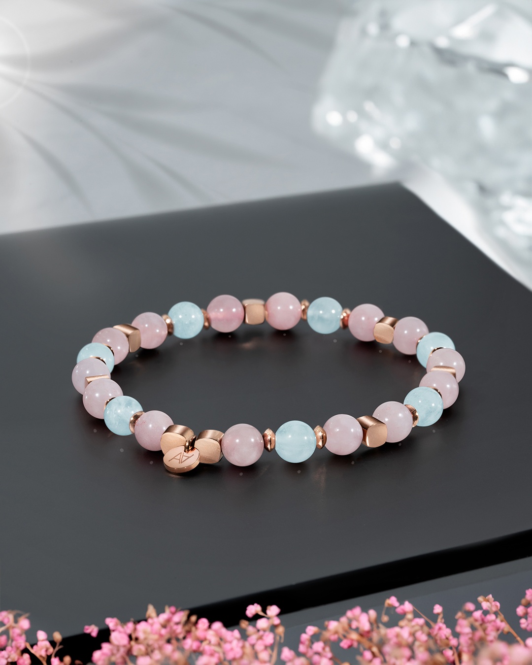 Packshot Armband Steinheilkunde Verschmelzende Liebe