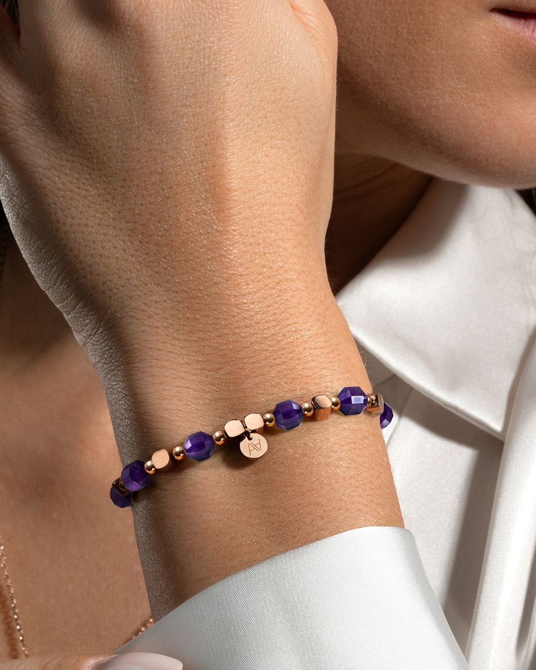 Armband Amethyst Scopellona