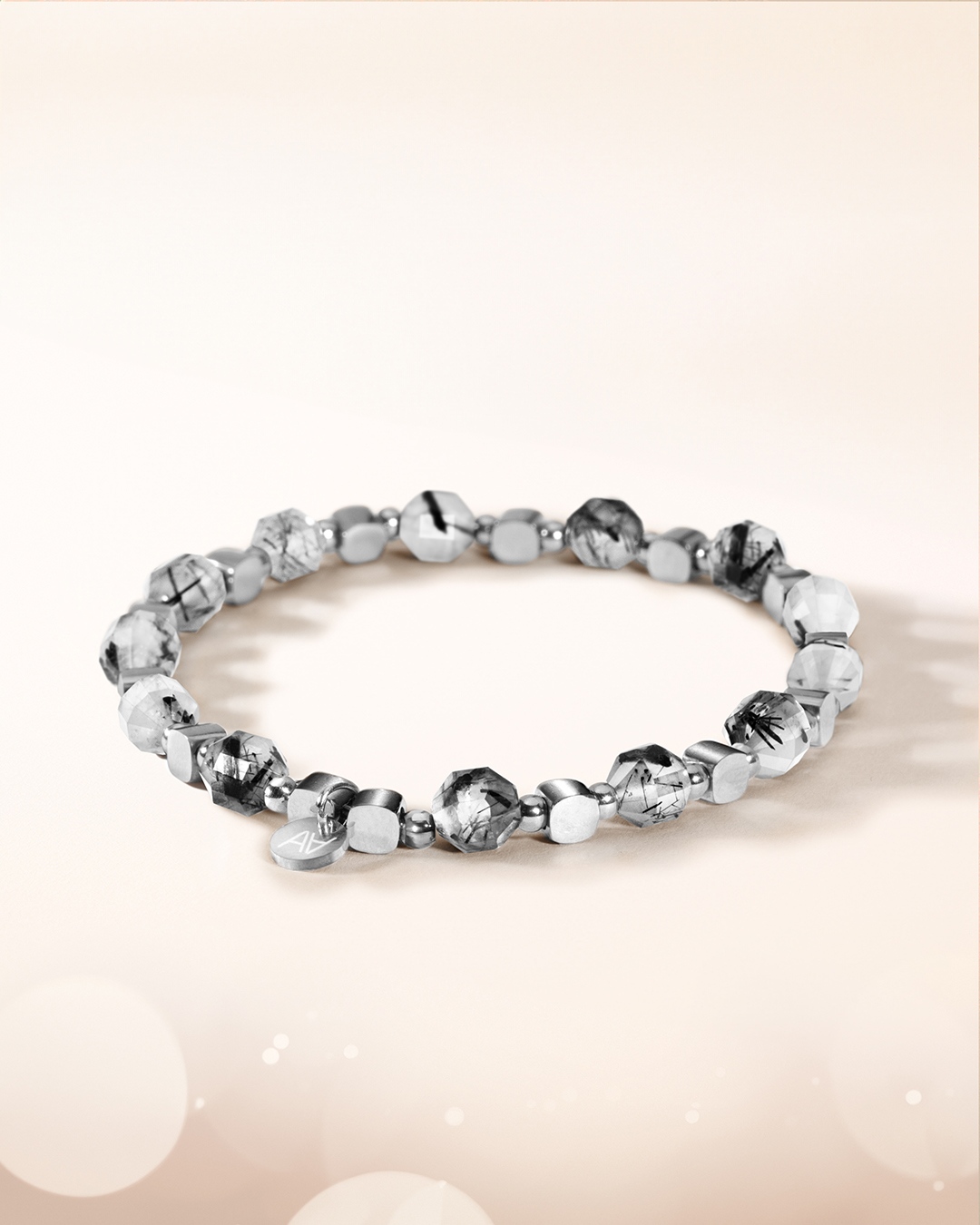 Packshot Armband Turmalin-Rutil-Quarz Riminona