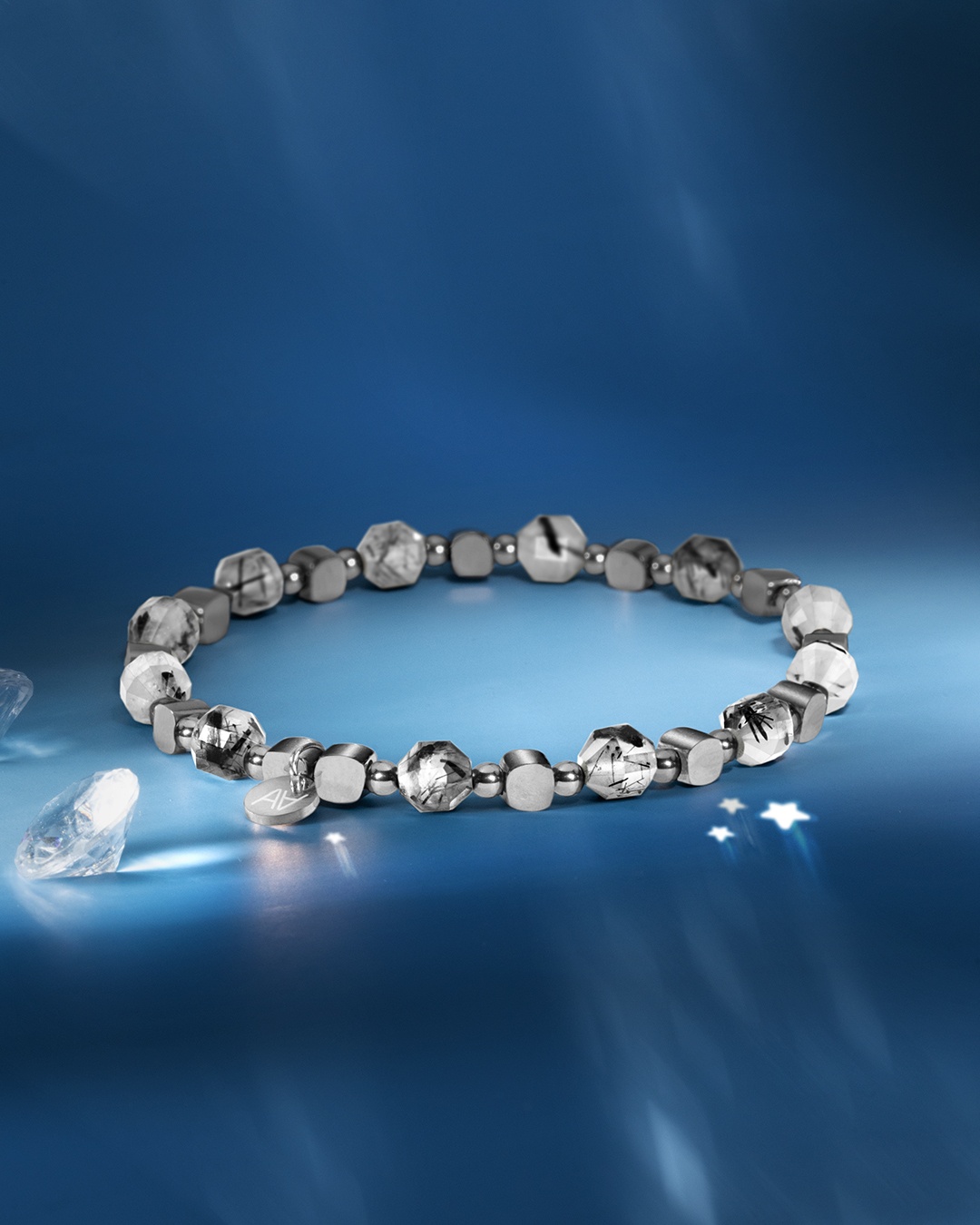 Packshot Armband Turmalin-Rutil-Quarz Riminona