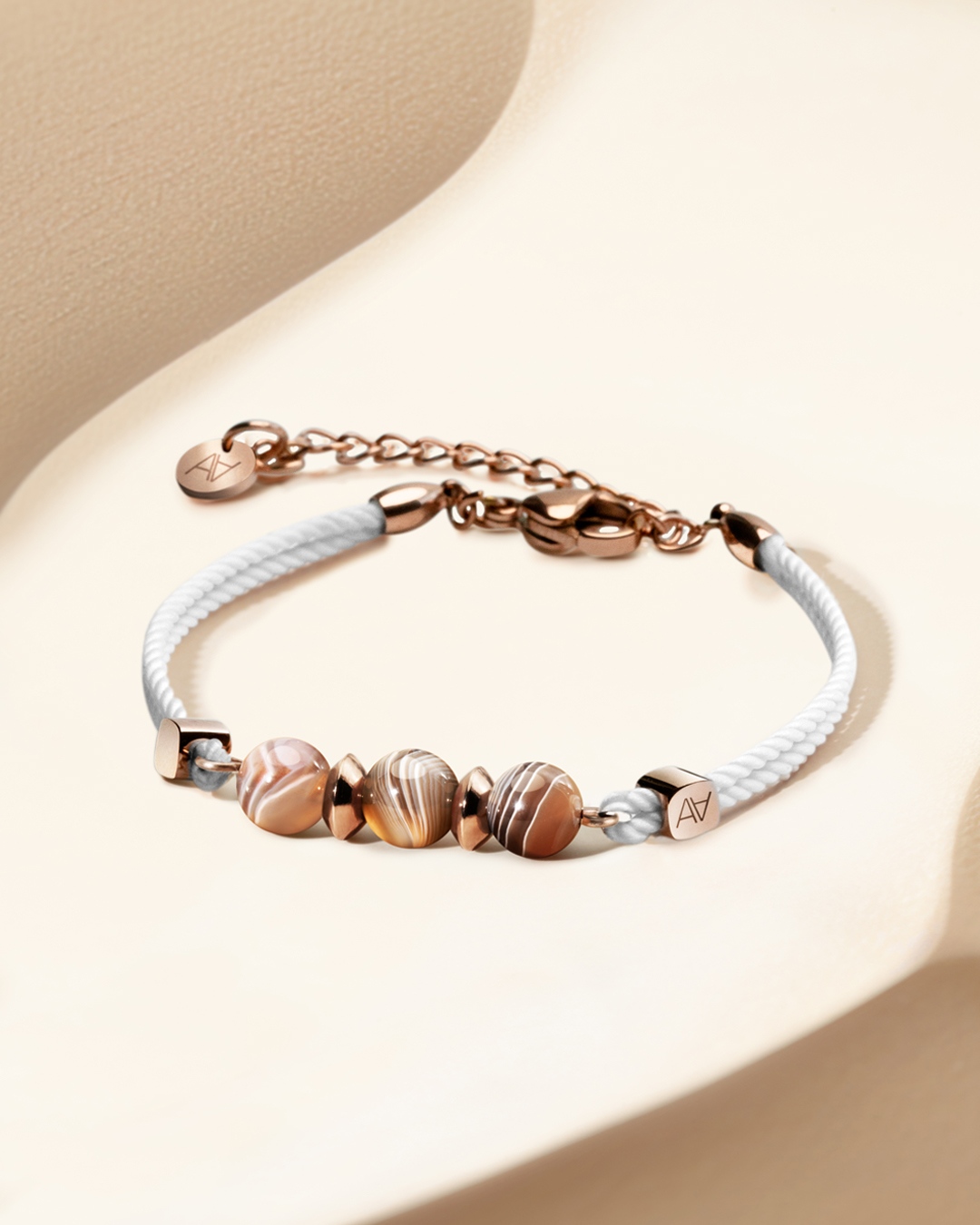 Armband Botswana Achatstein Avenito