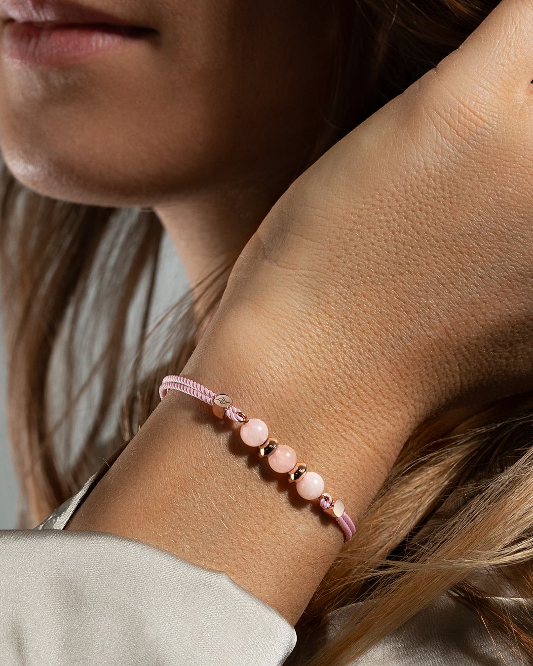 Armband Rosenquarz Comineto